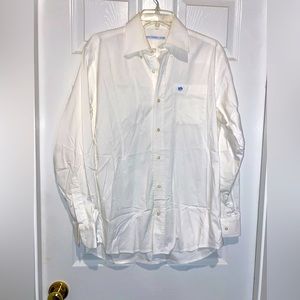 Southern Tide white dress shirt. Size S